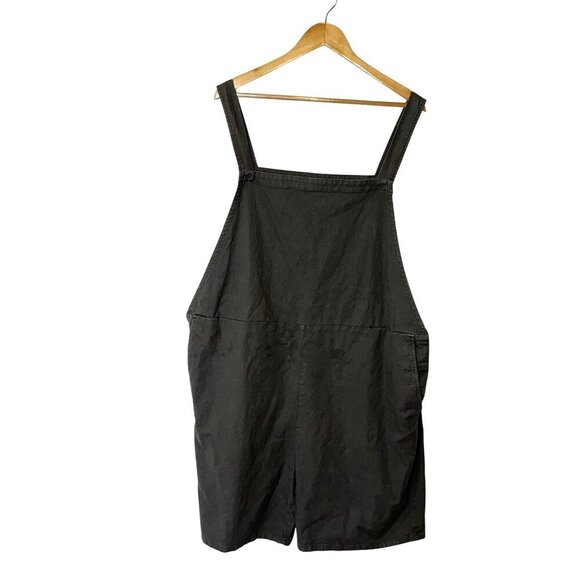 Eileen. Fisher Cottoon Hemp Stretch Shot Overalls  Size 2x Womens in Green Army - Picture 4 of 11